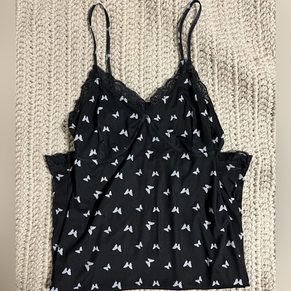 Wild fable butterfly pattern dress